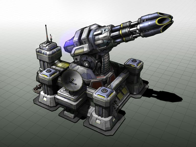 RA3 Concept Allied ParticleCannon