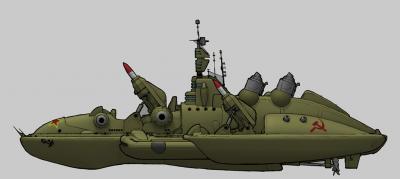 RA3 Concept Soviet Dreadnaught